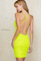 Scala Dress 60060 - Neon Lime