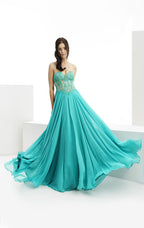 Jasz Couture Dress 6022 - Jade
