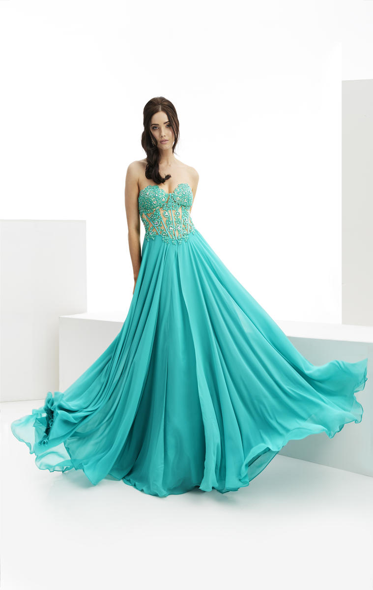 Jasz Couture Dress 6022 - Jade