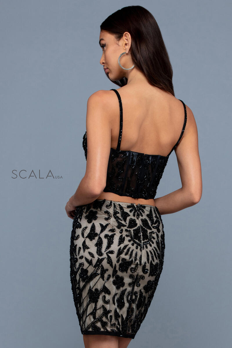 Scala 60234 - Black/Nude
