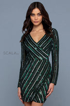 Scala Dress 60235 - Forest Green