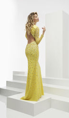 Jasz Couture Dress 6026 - Yellow