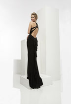 Jasz Couture Dress 6036 - Black