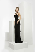 Jasz Couture Dress 6036 - Black