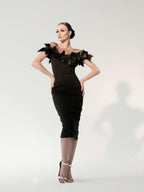 Nicole Bakti Dress 604 - Black