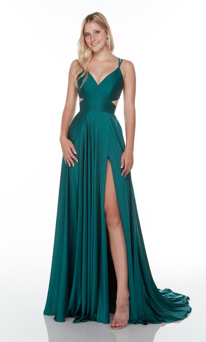 Alyce Prom Dress 60453 - PINE
