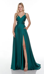 Alyce Prom Dress 60453 - PINE