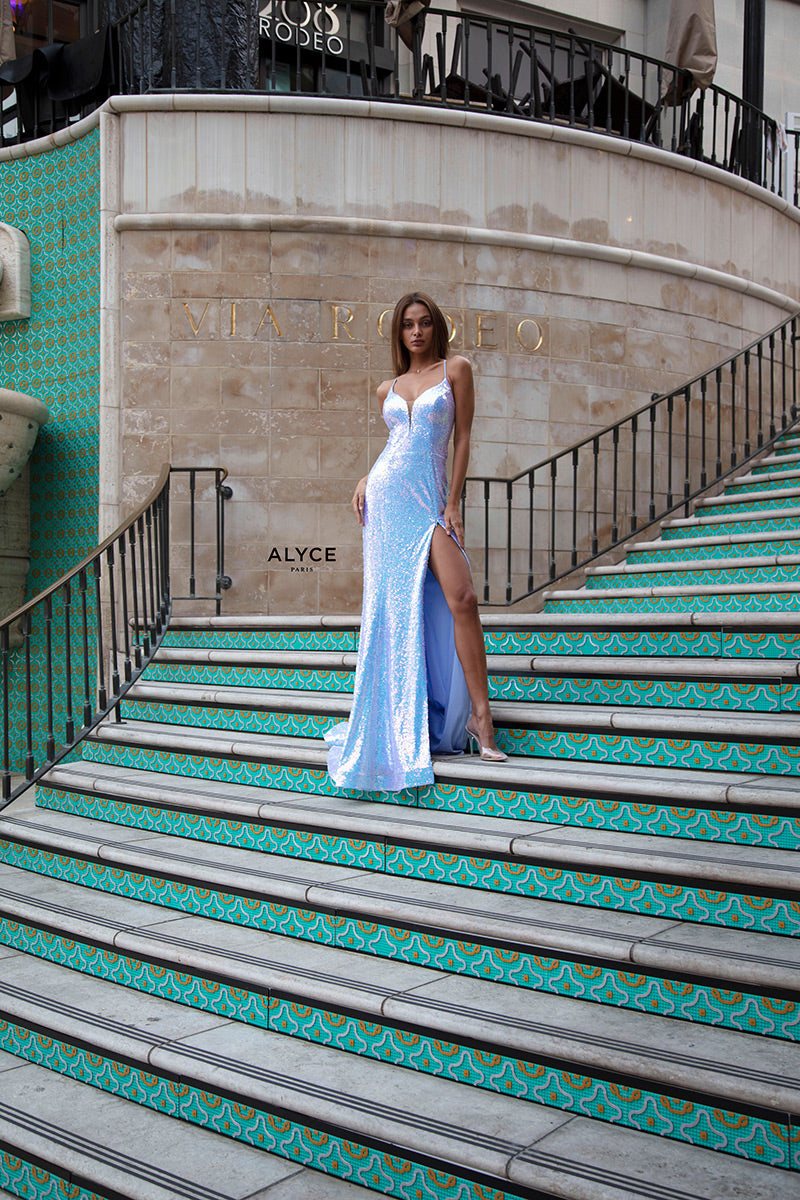 Alyce Prom Dress 60937 - Magic Opal