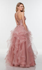 Alyce Prom Dress 61085 - Rosewood