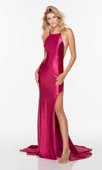 Alyce Prom Dress 61161 - Cranberry