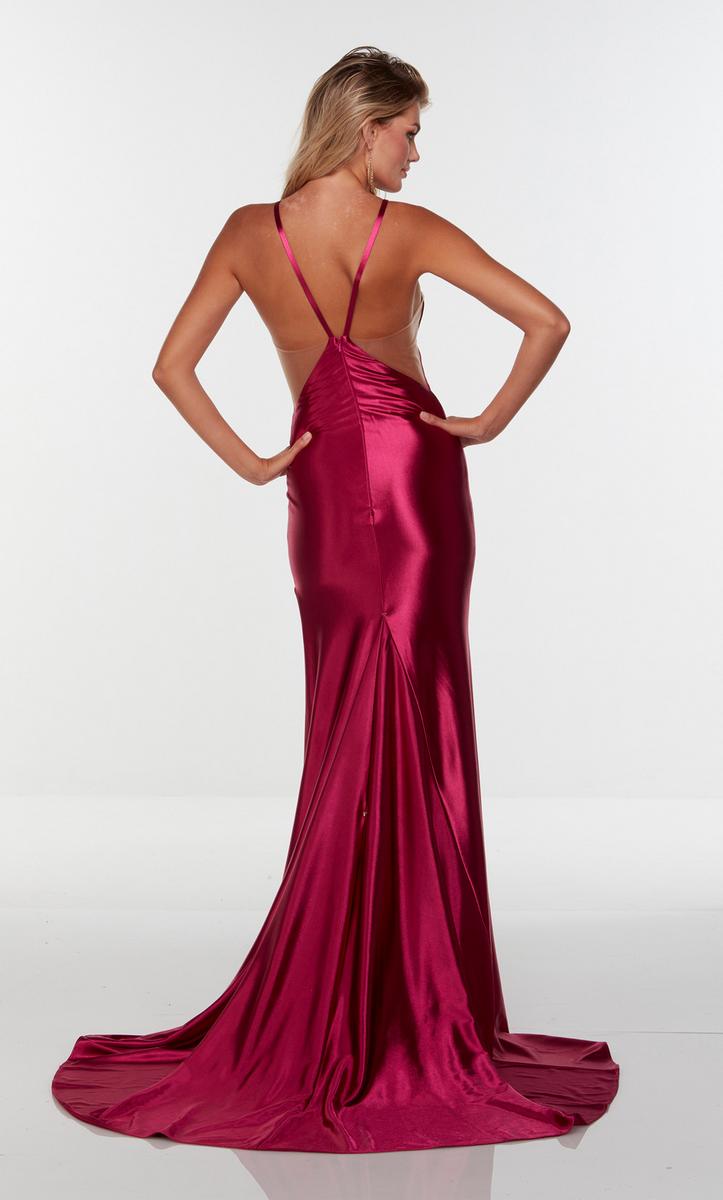 Alyce Prom Dress 61161 - Cranberry