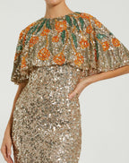 Mac Duggal Evening 6120 - Gold Multi