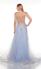 Alyce Prom Dress 61263 - BLUE IRIS