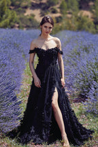 Alyce Prom Dress 61308 - BLACK