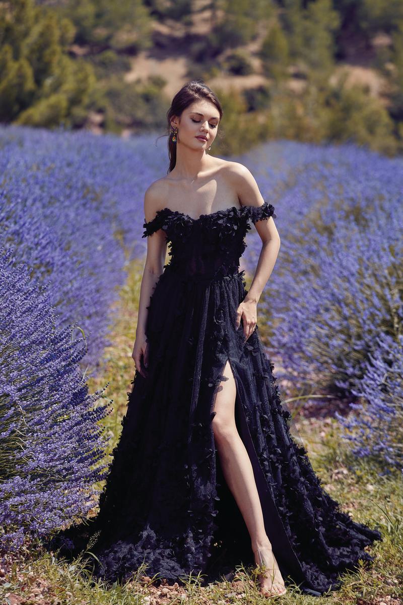 Alyce Prom Dress 61308 - BLACK