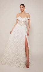 Alyce Prom Dress 61308 - DIAMOND WHITE