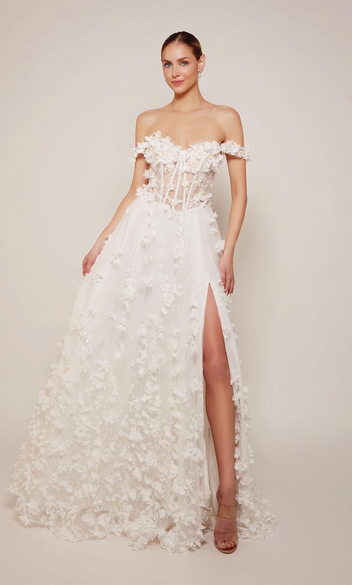 Alyce Prom Dress 61308 - DIAMOND WHITE