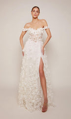 Alyce Prom Dress 61308 - DIAMOND WHITE