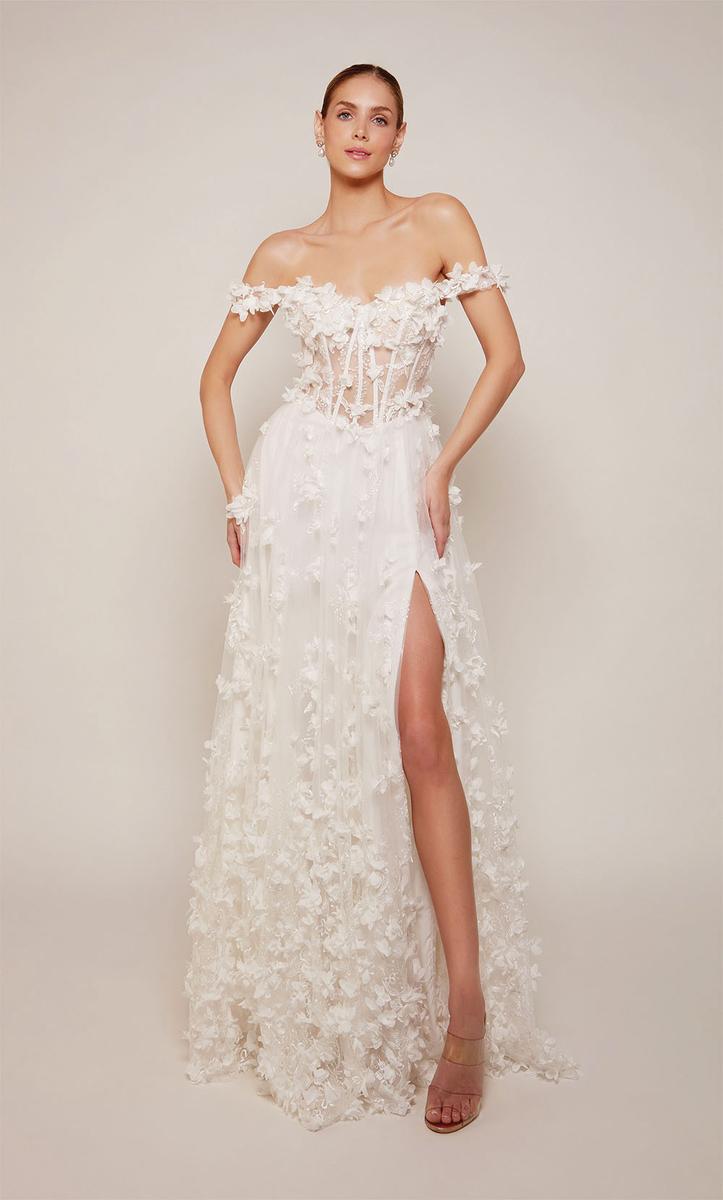 Alyce Prom Dress 61308 - DIAMOND WHITE