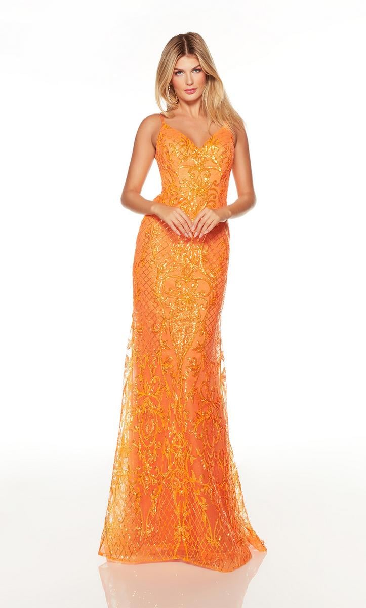 Alyce Paris Prom 61330 - Bright Orange