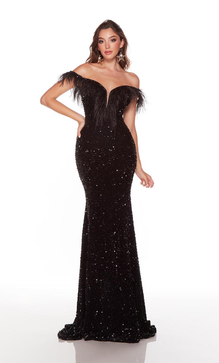 Alyce Paris Prom 61373 - Black