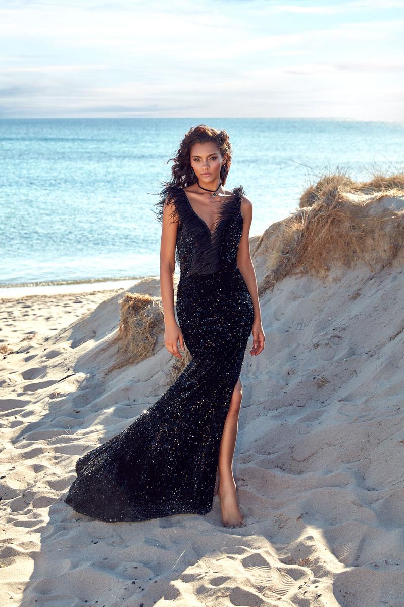 Alyce Prom Dress 61374 - Black