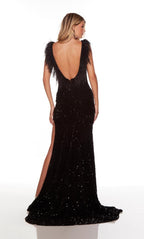 Alyce Prom Dress 61374 - Black
