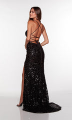 Alyce Prom Dress 61377 - Black