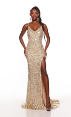 Alyce Paris Prom 61378 - Gold