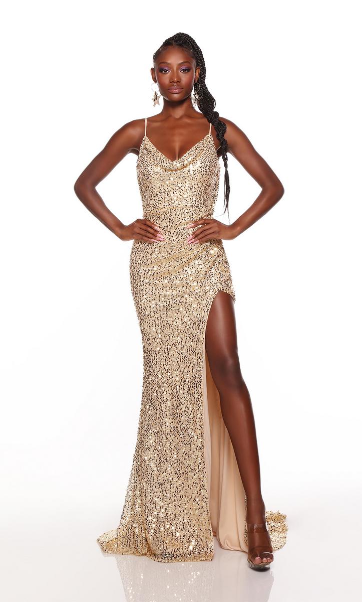 Alyce Paris Prom 61378 - Gold