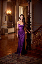 Alyce Prom Dress 61433 - Bright Purple