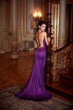 Alyce Prom Dress 61433 - Bright Purple