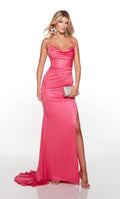 Alyce Prom Dress 61433 - Hot Pink