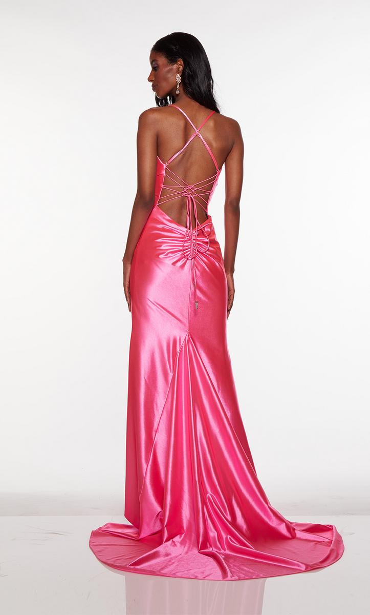 Alyce Prom Dress 61438 - Shocking Pink