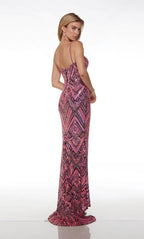 Alyce Paris Prom 61481 - BLACK/BARBIE PINK