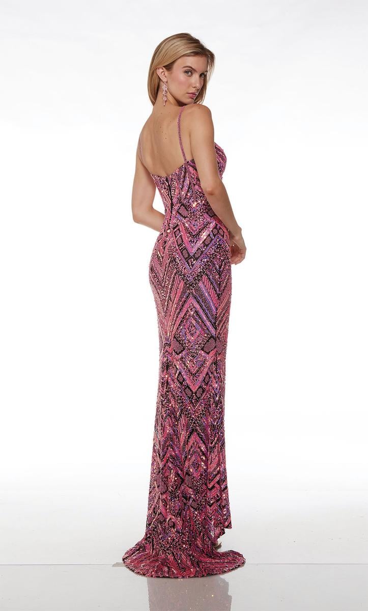Alyce Paris Prom 61481 - BLACK/BARBIE PINK