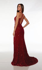 Alyce Prom Dress 61484 - RED