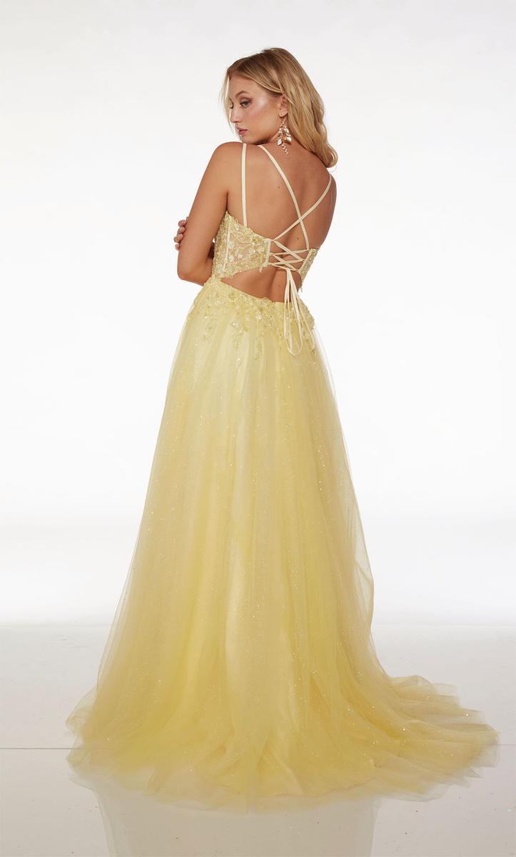 Alyce Prom Dress 61513 - LIGHT YELLOW