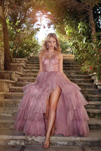 Alyce Prom Dress 61525 - ROSEWOOD