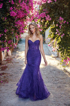 Alyce Prom Dress 61579 - PURPLE
