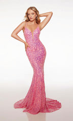 Alyce Prom Dress 61618 - HOT PINK