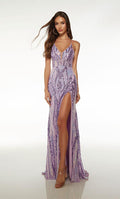 Alyce Prom Dress 61658 - LILAC