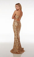 Alyce Prom Dress 61677 - GOLD