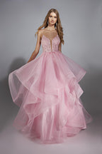 Alyce Prom Dress 61731 - Pink