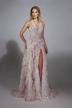 Alyce Prom Dress 61740 - Pink