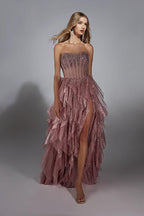 Alyce Prom Dress 61762 - Rosewood