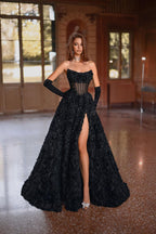 Alyce Prom Dress 61775 - Black