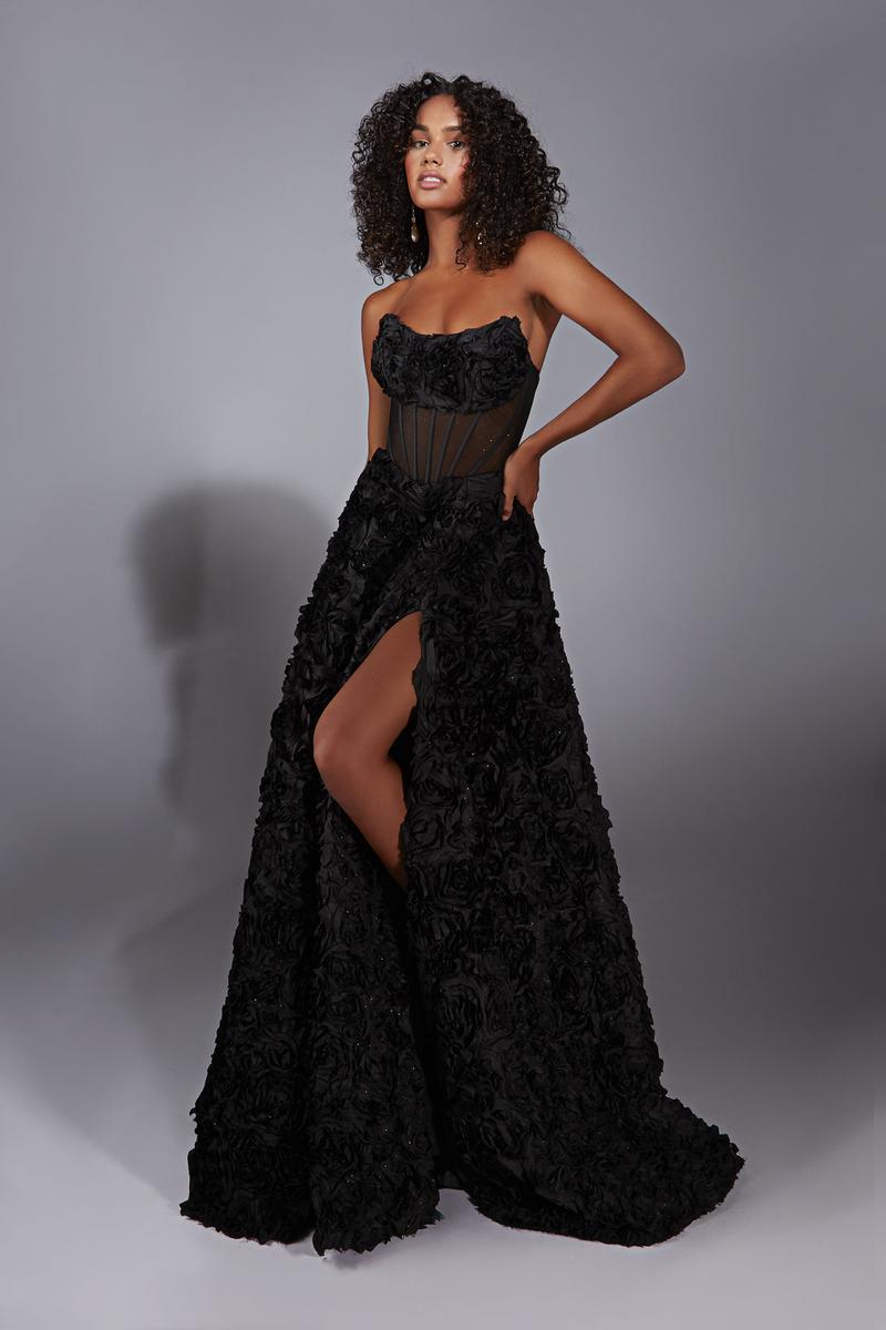 Alyce Prom Dress 61775 - Black
