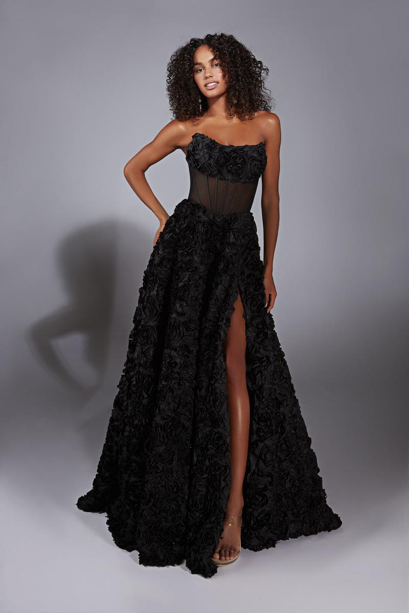 Alyce Prom Dress 61775 - Black