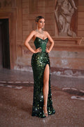 Alyce Prom Dress 61796 - Forest Green